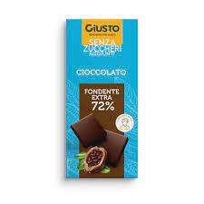 Cioccolato fondente extra 72%