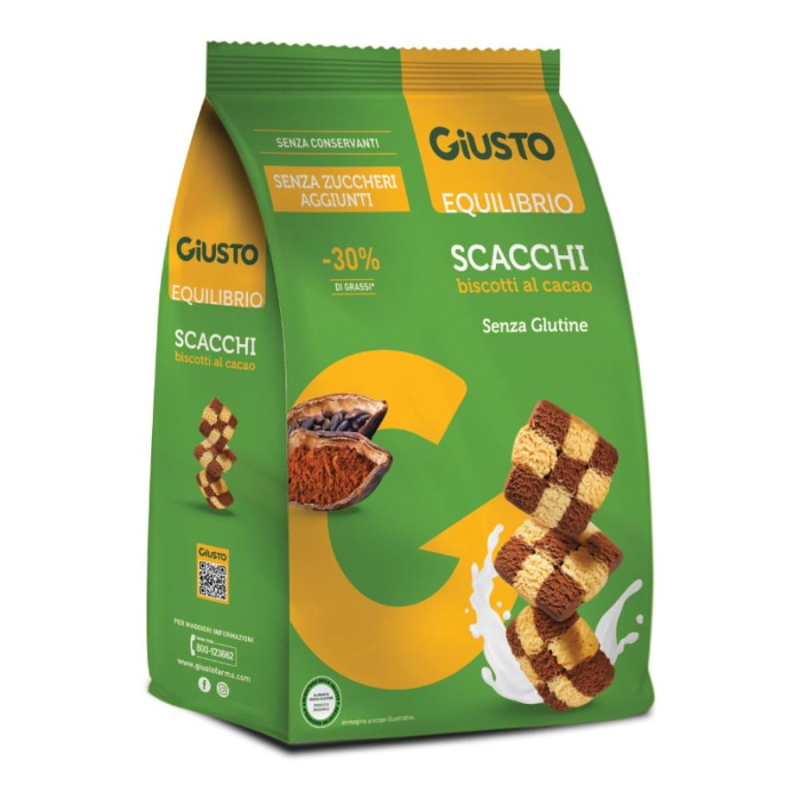 Giusto Scacchi frollini al cacao