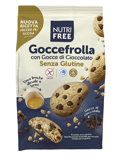 Goccefrolla con Gocce di Cioccolato