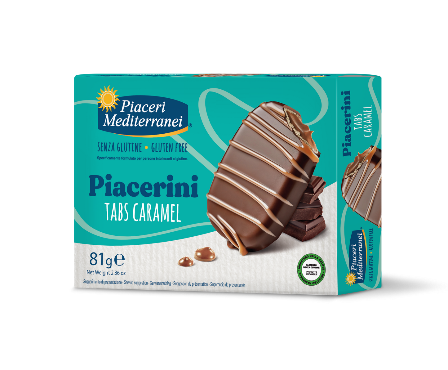 Piacerini tabs caramel