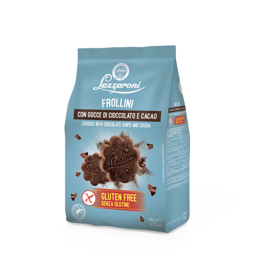 Frollini cacao e gocce di cioccolato