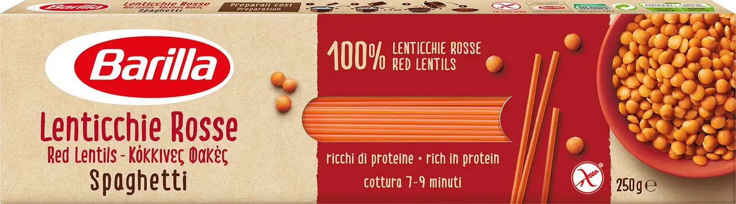 Spaghtti alle lenticchie rosse
