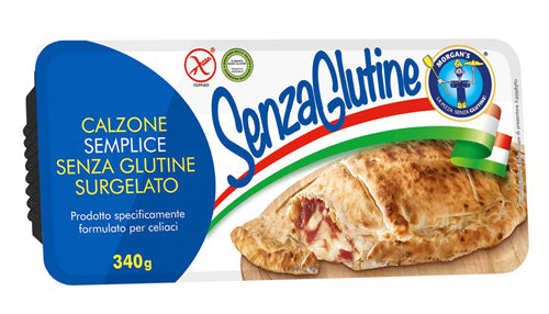 Calzone pomodoro e mozzarella senza lattosio