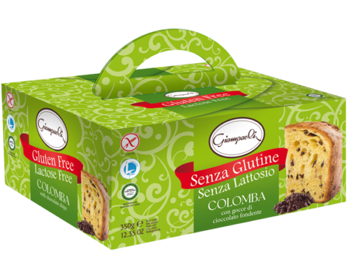 Colomba con gocce di cioccolato