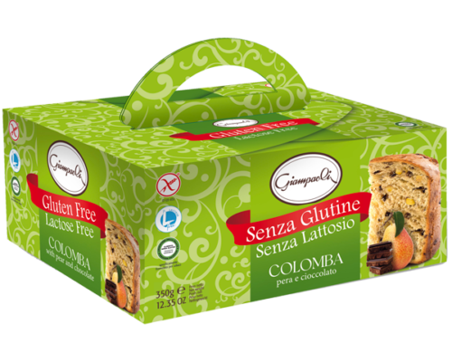 Colomba pera e cioccolato