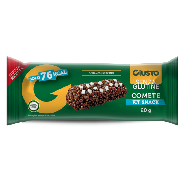 Giusto comete Snack barretta singola