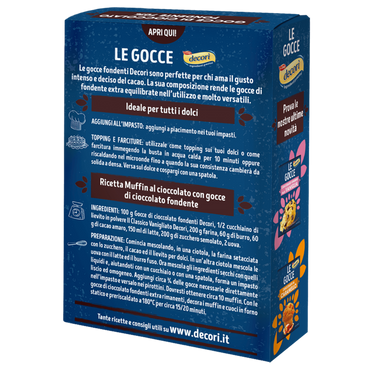 Gocce cioccolato fondente