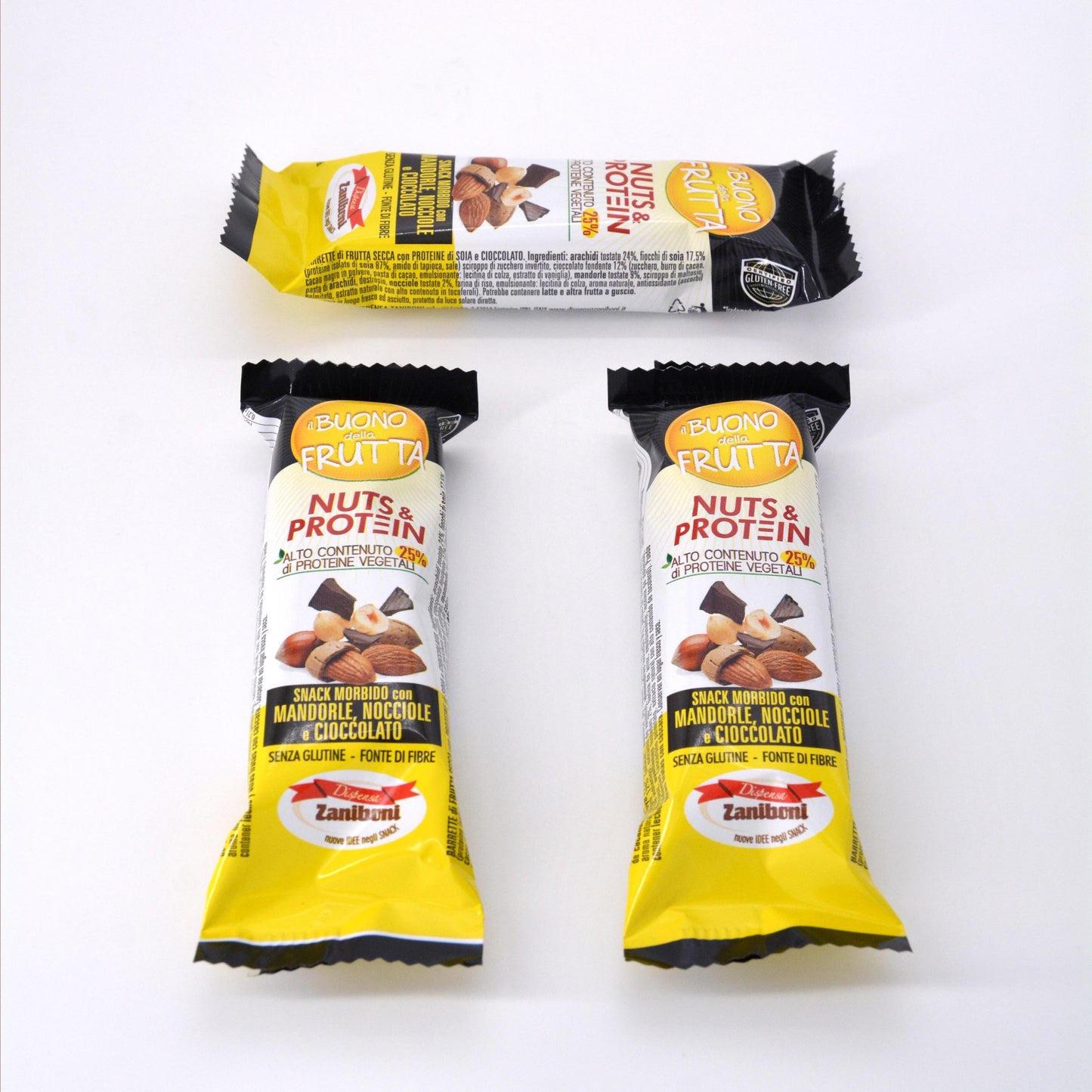 Barretta nocciola, mandorle e cioccolato
