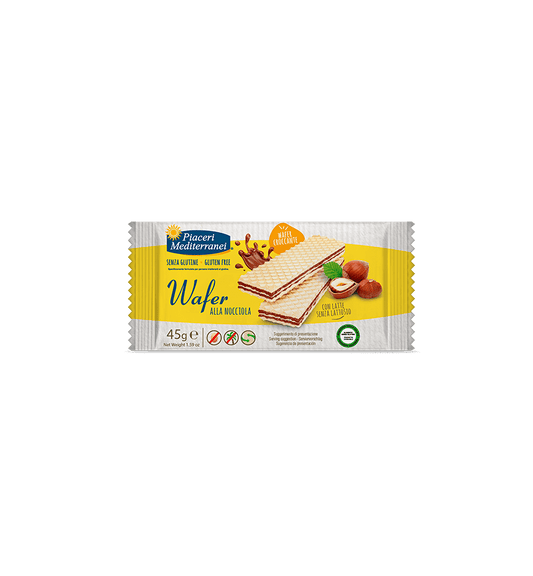 Wafer alla nocciola monoporzione