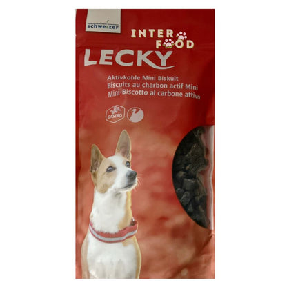 Lecky Mini Biscotti al carbone attivo