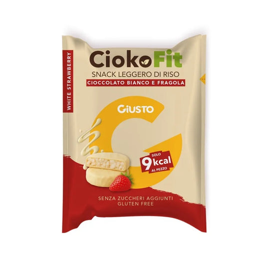 Ciokofit cioccolato bianco e fragola