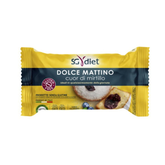 Dolce mattino cuor mirtillo