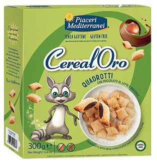 Quadrotti crema cioccolato e nocciole