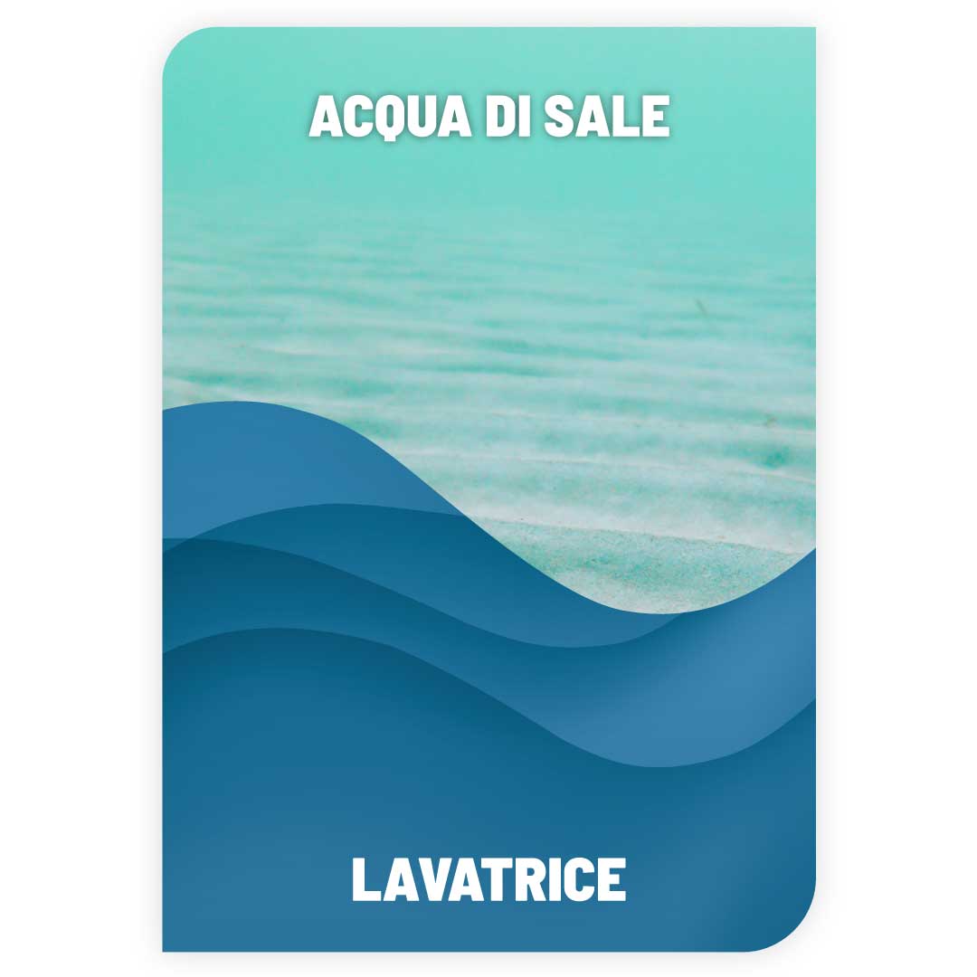 Detersivo per Lavatrice Acqua di Sale