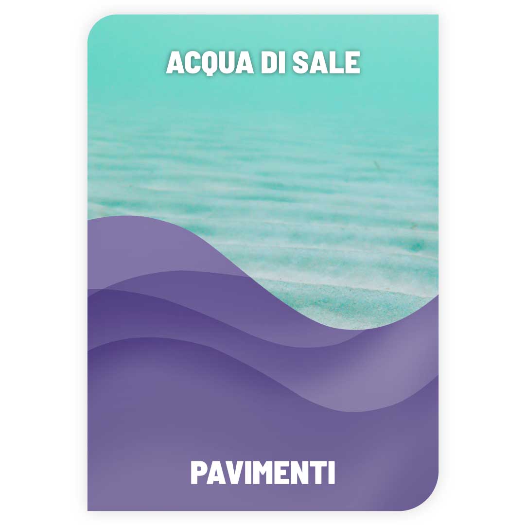 Lavapavimenti Acqua di sale