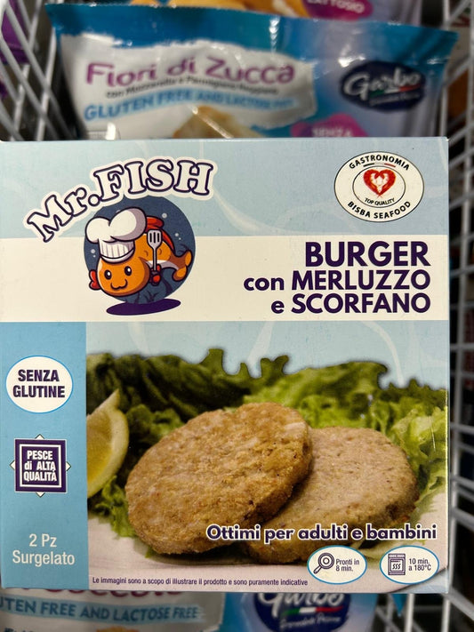 Burger di Merluzzo e Scorfano