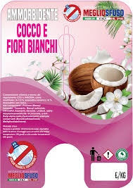 Ammorbidente Cocco e Fiori Bianchi