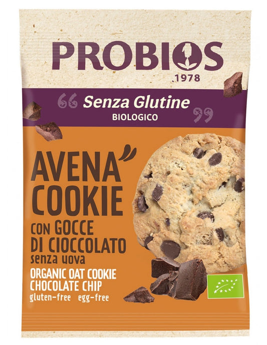 Avena cookie con gocce di cioccolato