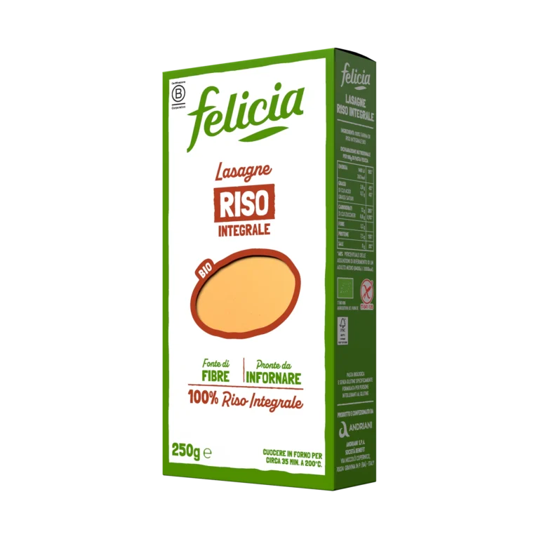 Lasagne di riso integrale