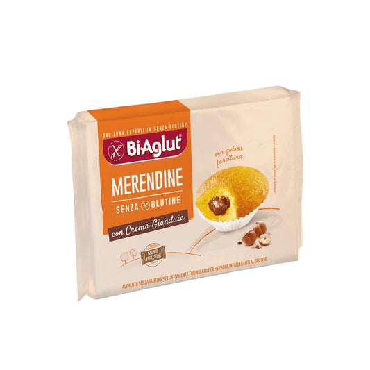 Merenda con crema alla gianduia
