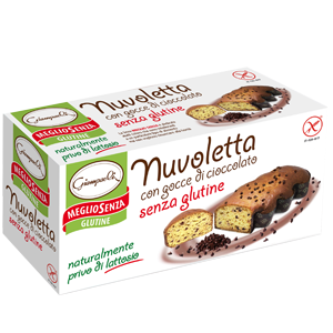 Nuvoletta con gocce di cioccolato