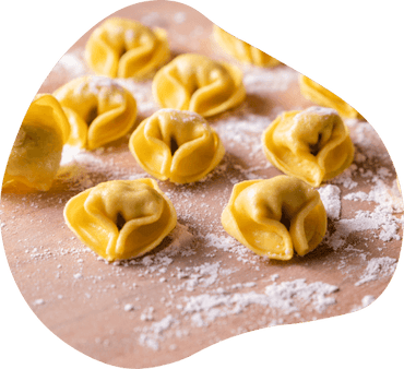 Tortelloni ai funghi porcini